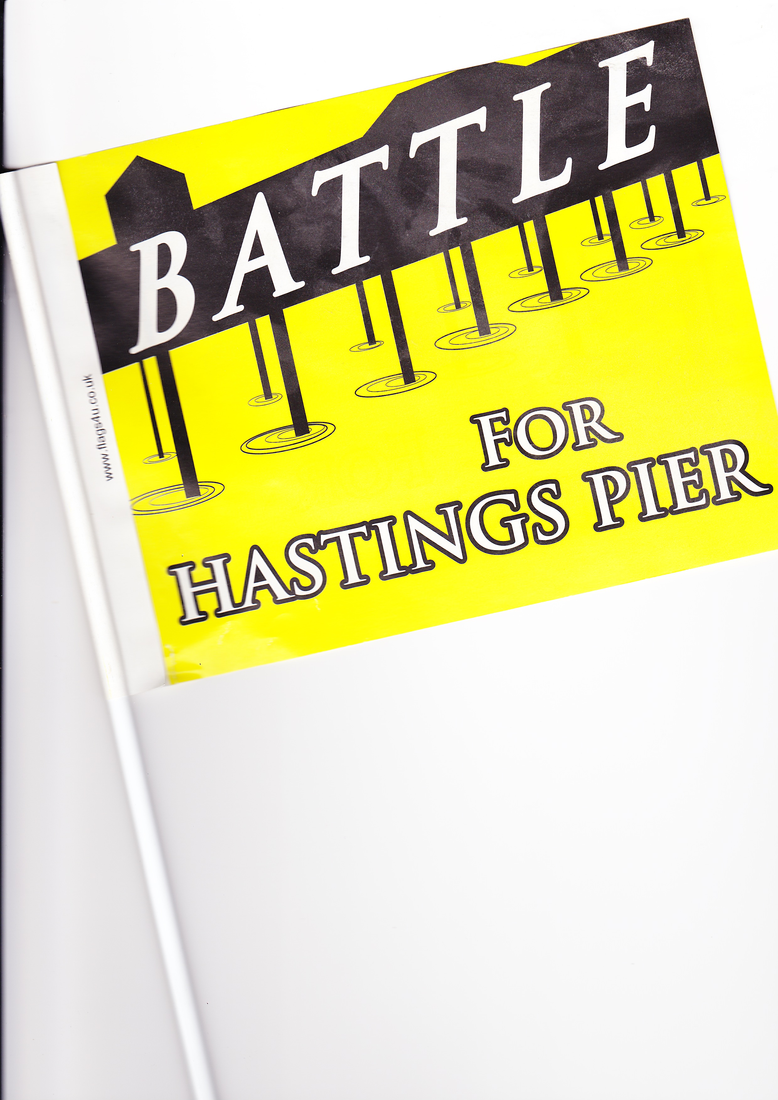 Battle for Hastings Pier flag